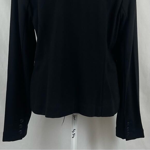 CAbi Black Ruffled WhimsiGoth Feminine Jacket Blazer NWOT Size S - Picture 7 of 12